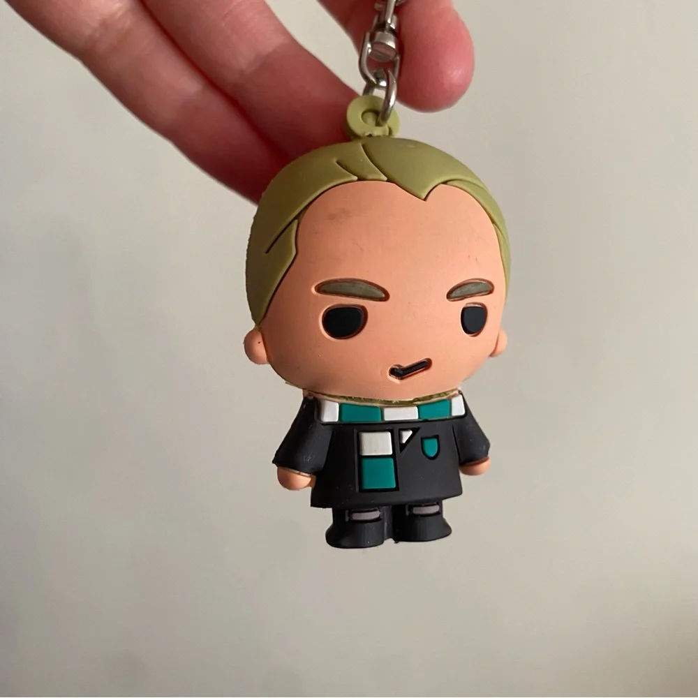 Harry Potter Slytherin Draco Malfoy Keyring